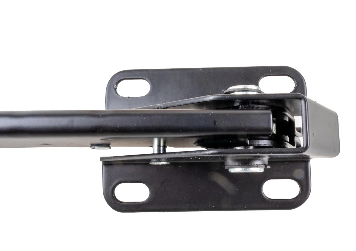 Palanca de freno de mano adaptable Ama Fiat: Freno de mano para tractor con pomo, Cremallera fija, Color Negro, Made in Italy
