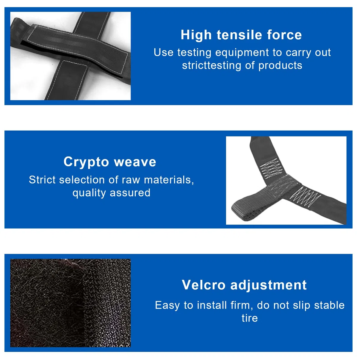 Universal Cinchas de Amarre para Rueda Trasera de Motocicleta, Correas Tensoras para Motocicleta de Poliéster Moto Carraca Tensoras Amarre Accesorios para Motocicletas, Negro