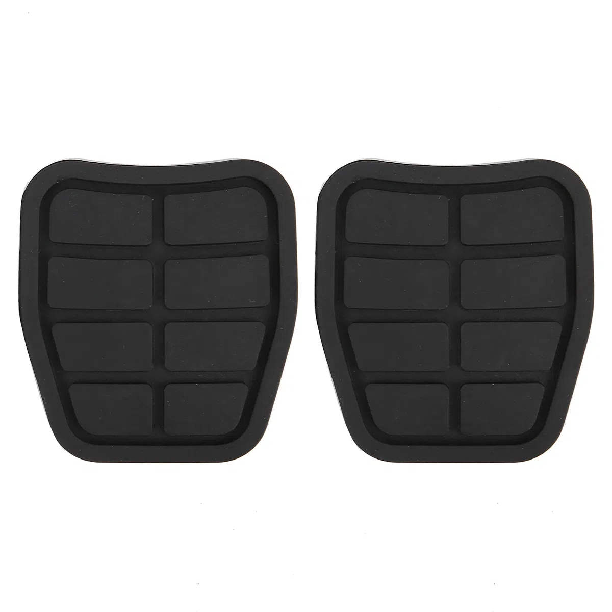 Almohadilla de Pedal de Freno, Material de Goma, Diseño Antideslizante, Reemplazo de Almohadilla de Pedal de Embrague de 2 Piezas para Vehículo 321721173