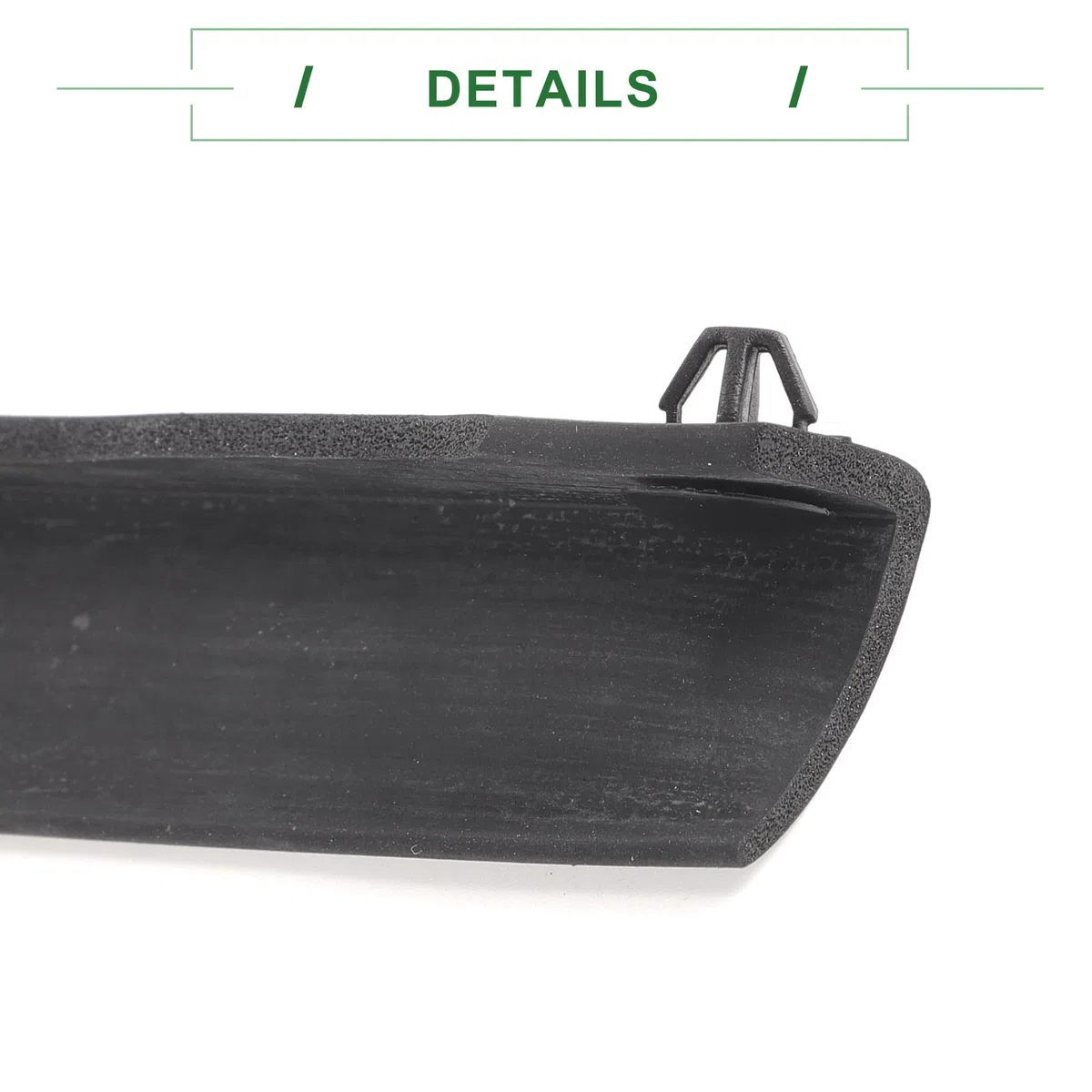 Motoforti Tira De Sellado Del Capó Delantero Junta De Goma Del Capó Del Motor Para Honda Civic 2012-2015 Negro 1 Pieza.