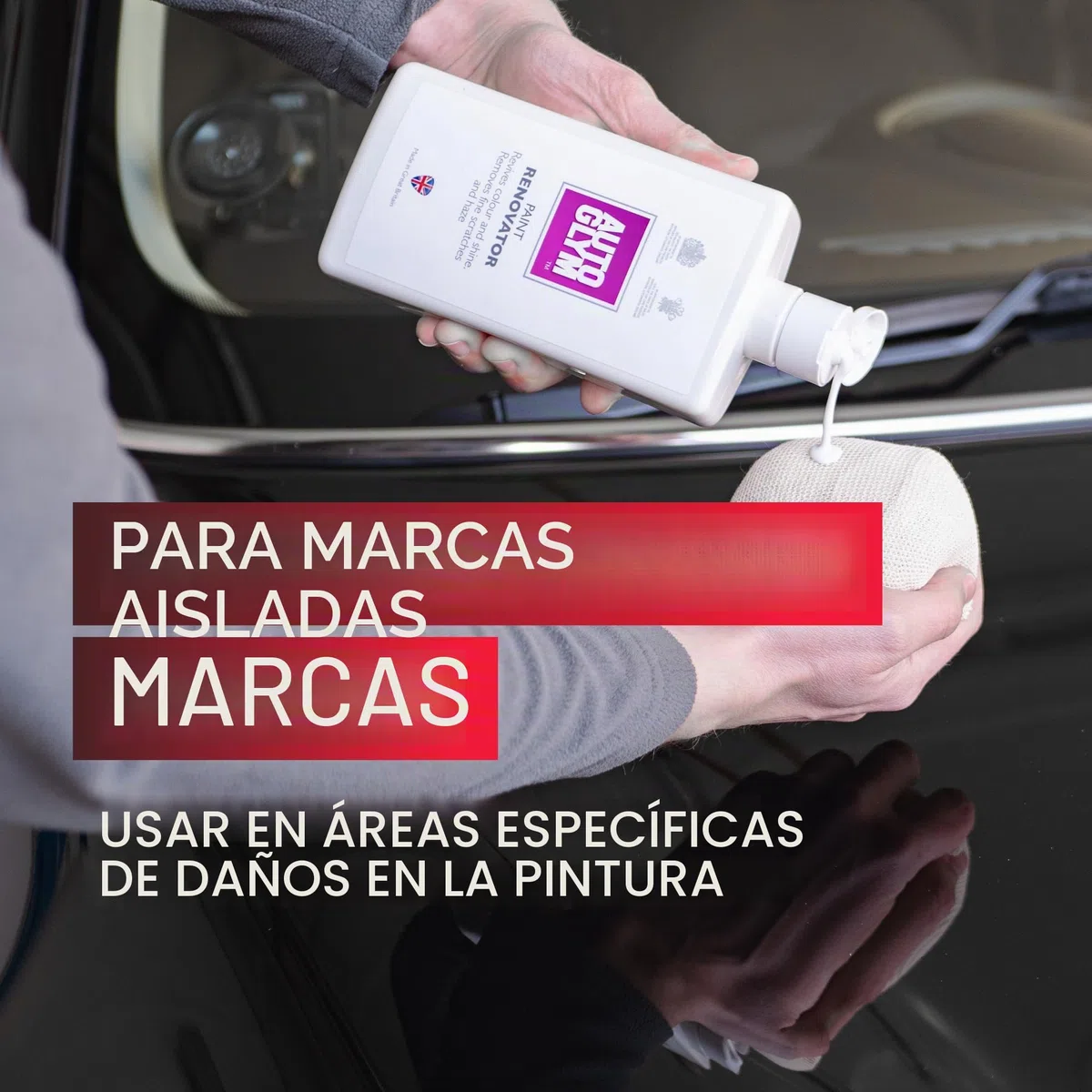 Autoglym Renovador de Pintura de 500 ml, restaurador de Pintura para Coche, Revive el Color y el Brillo, Elimina arañazos Finos y Niebla, fórmula sin Silicona