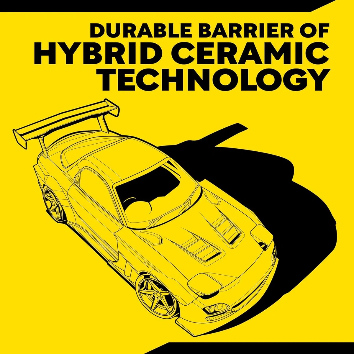 Meguiar's G190526EU Hybrid Ceramic Wax, Cera líquida con protección cerámica, 768 ml