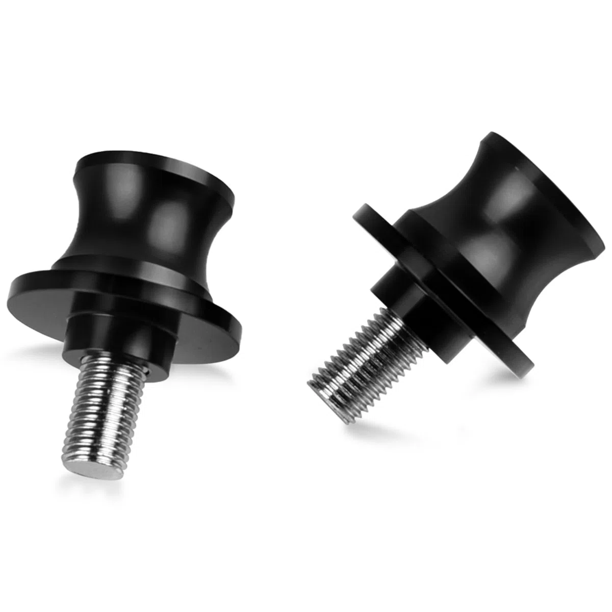 Soporte de brazo basculante de 2 piezas, soportes de trinquetes de brazo basculante de motocicleta M6 para MT09 MT 09 MT-09 MT09 SP MT 09 SP MT-09 SP FZ09 FZ 09 FZ-09 2013-2022 (negro)