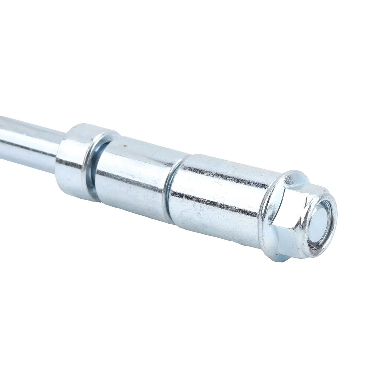Eje Delantero Trasero Trasero de 245 mm con 3 espaciadores, Eje Delantero de Acero Duradero Eje Delantero de Acero Trasero Eje de Rueda de Bicicleta para Pit Pro Trail Dirt Bike