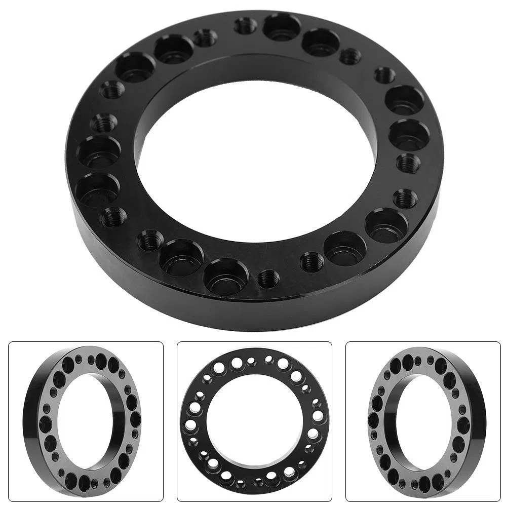 Espaciador de volante, kit de adaptador universal de 12,5 mm para volante de coche