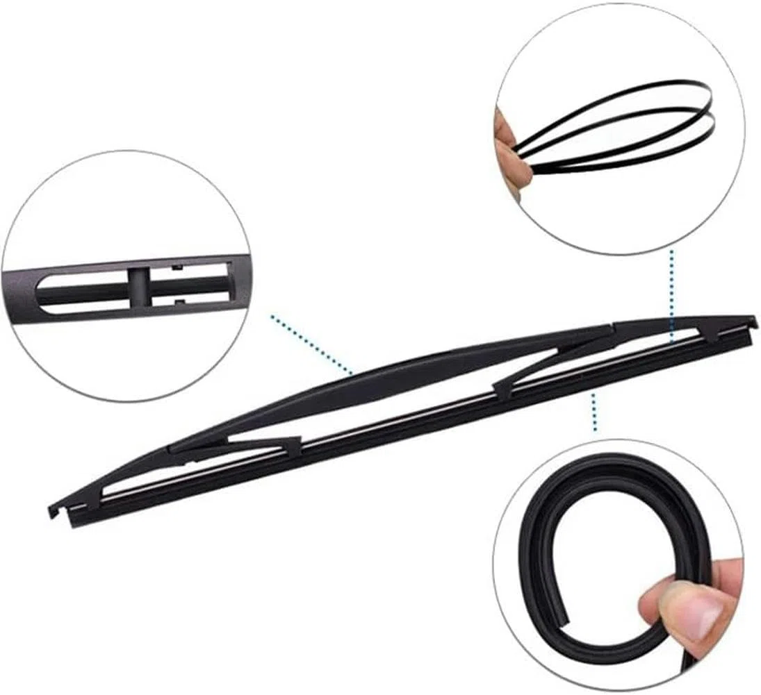 Trasera Escobilla Brazo del Kit Para Toyota Yaris 3. 2011-2019. Juego de Brazo y Hoja de Kit de limpiaparabrisas