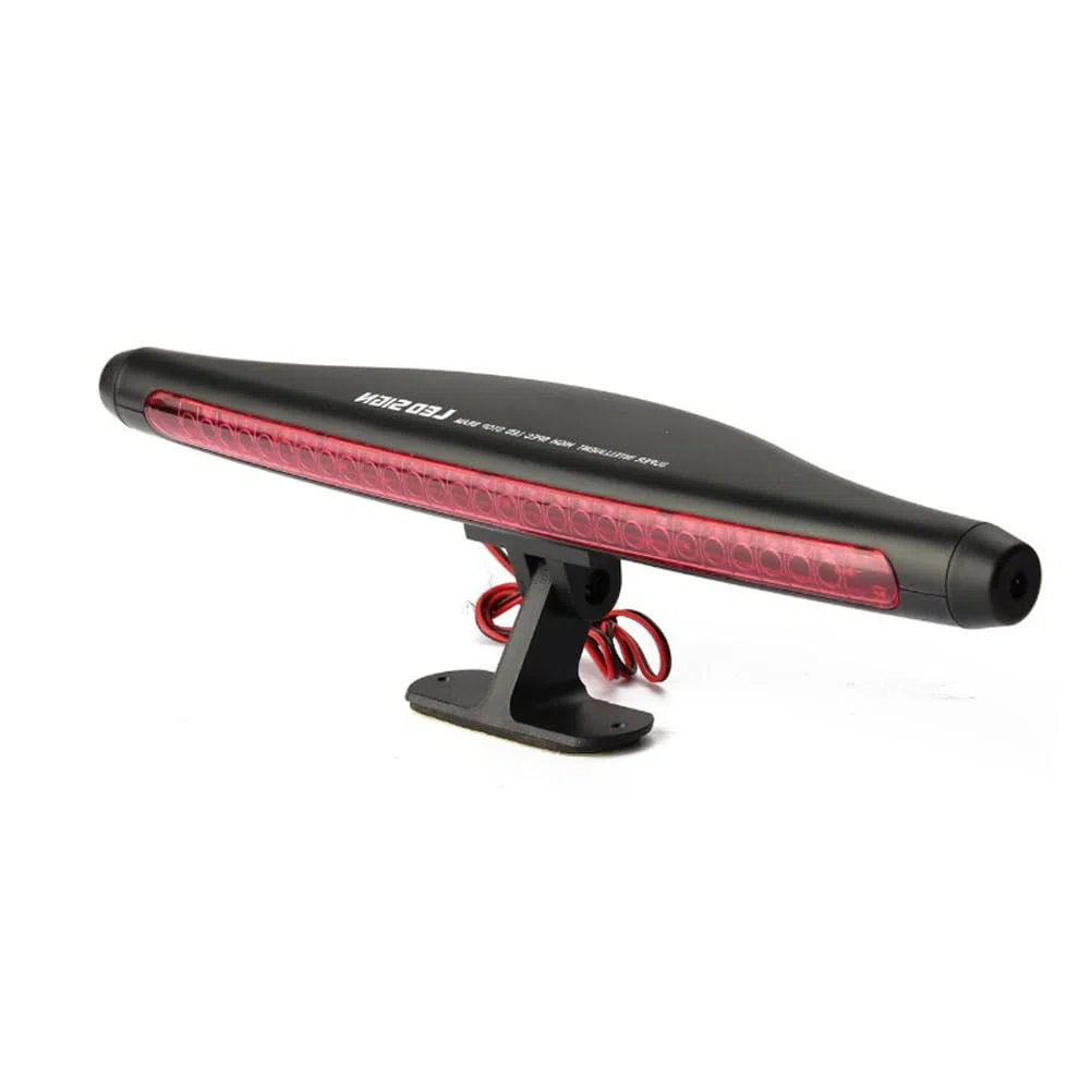 Tercera Luz de Freno,Tercera Luz Freno Lámpara roja de 28 cuentas, luces de freno adicionales for coche, tercera lámpara de freno, carcasa impermeable, lámpara de parada trasera, accesorios universale