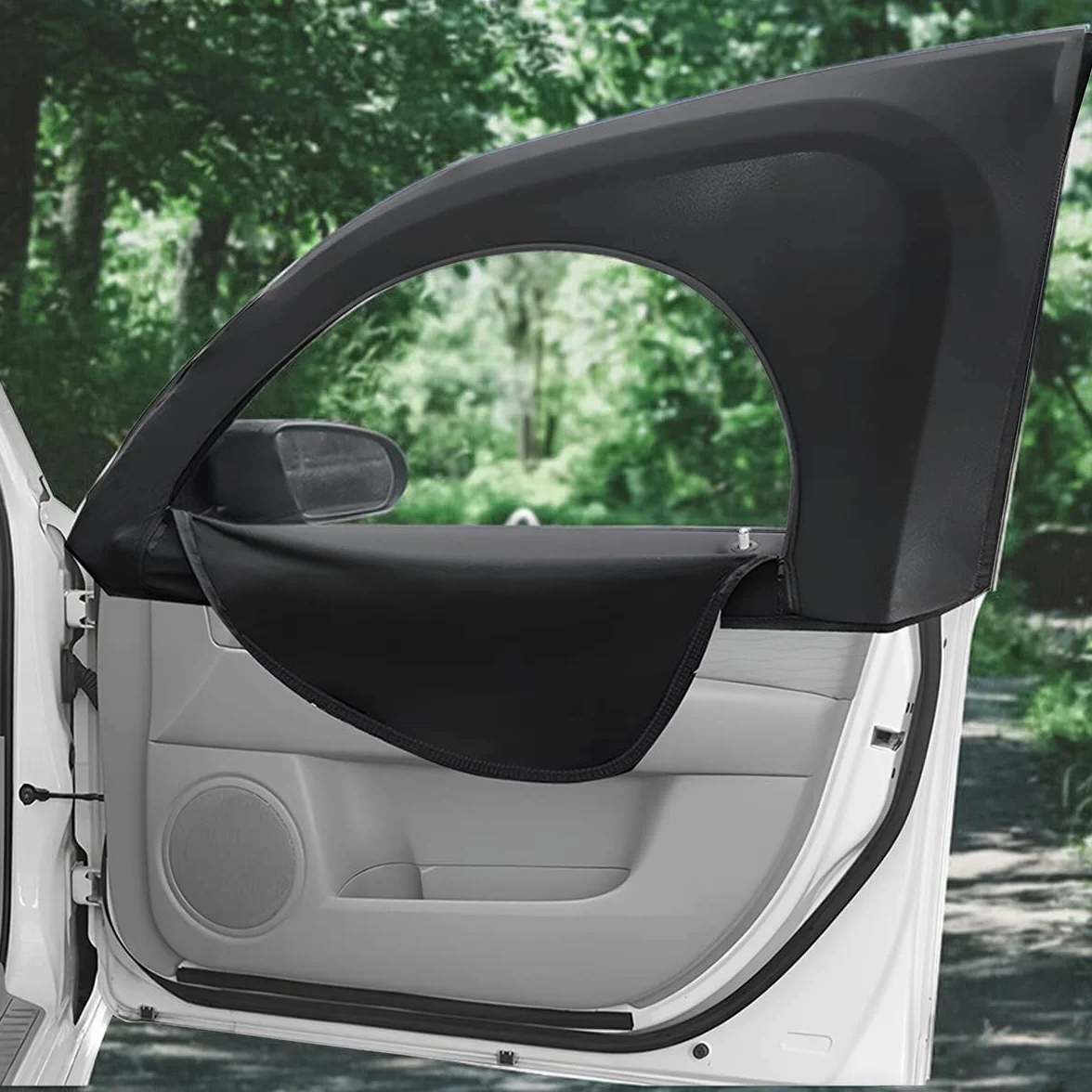 CGEAMDY 2 Piezas Parasol de Coche, Parasoles para Ventana Lateral del Coche, para Sol para Coches para Bebe, Niños, Mascotas, Sombrilla para contra Rayos UV Privacidad Protección (Ventana Trasera)