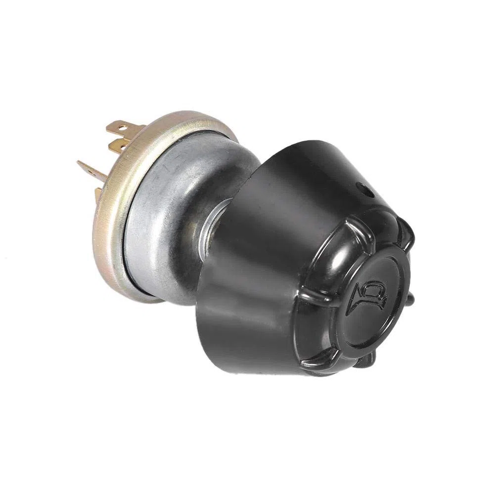 KIMISS Interruptor de botón de bocina de Luces Tractor-Duokon Horn Switch, 12V Nuevo a Prueba de Herrumbre y Metal Resistente al Agua Luz/Horn Switch Horn Button Push Switch