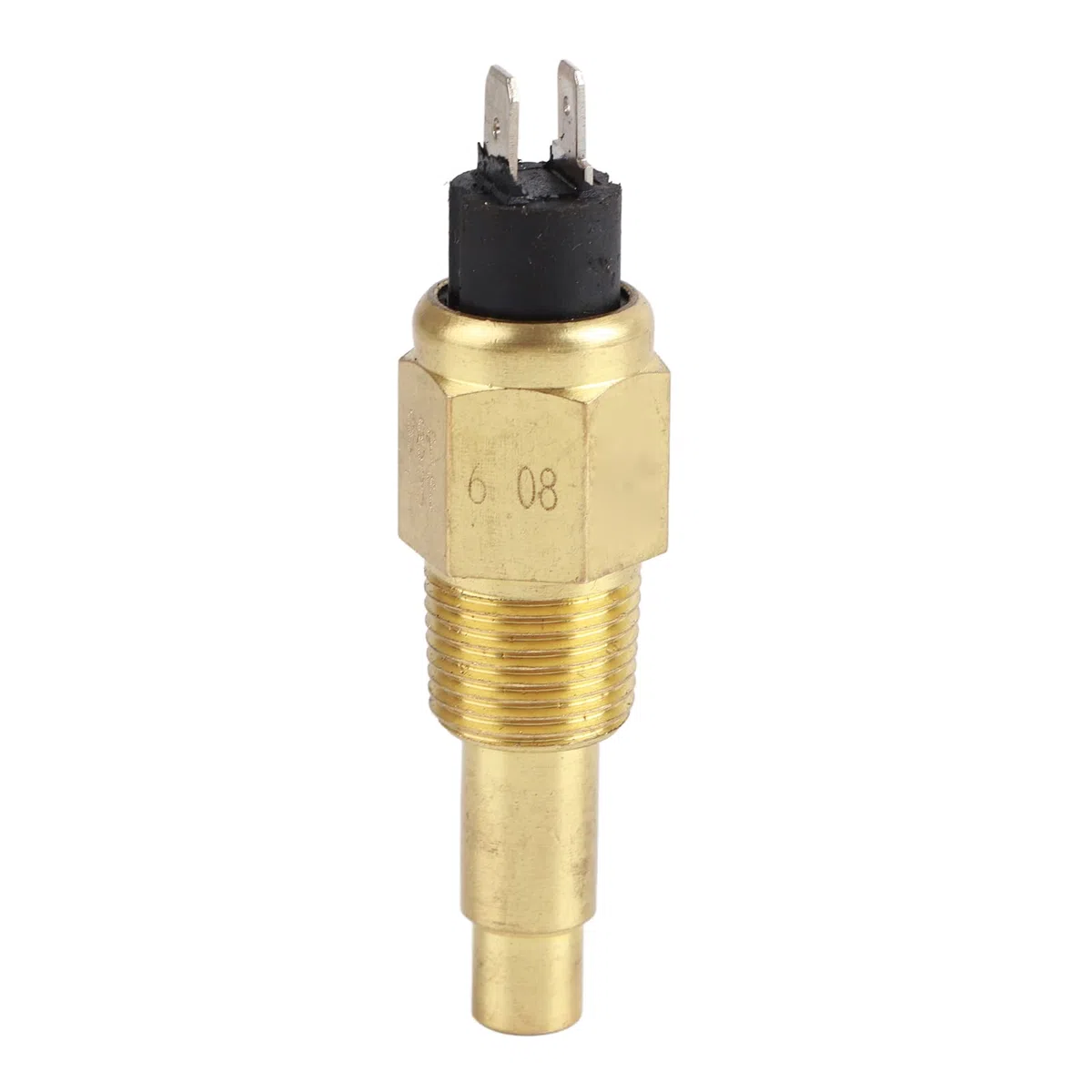 Sensor de temperatura del agua 3/8 pulgadas NPT 98 Sensor de temperatura del agua del motor apto para 6~24V Accesorio del motor