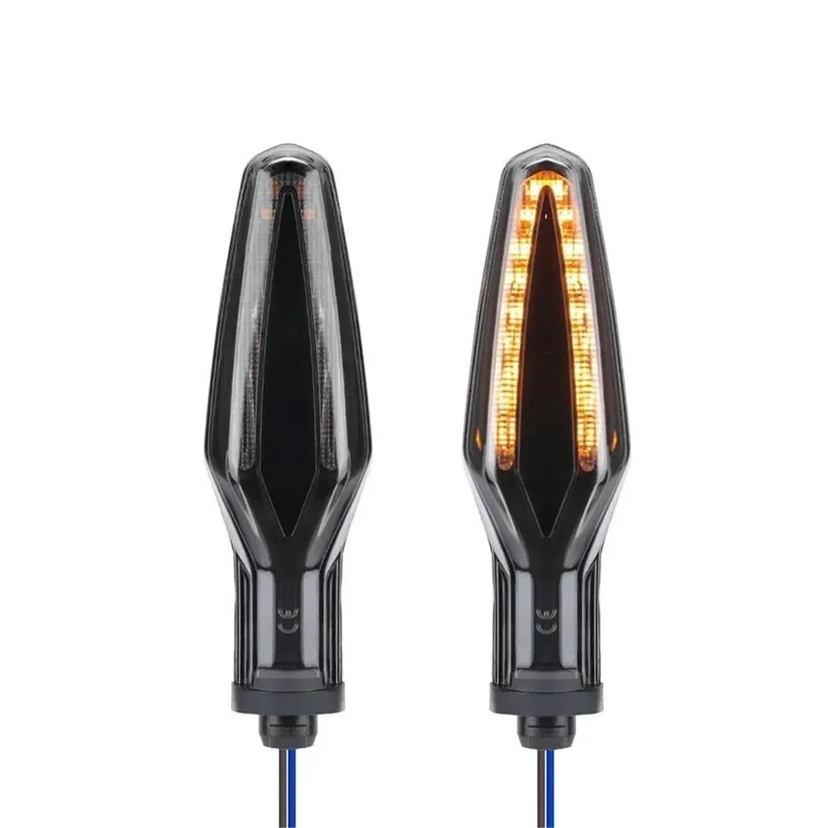 Luz Direccional para Motocicleta para B&MW G310R, G310GS, S1000 XR, S1000 RR, S 1000 R, Intermitentes Delanteros Y Traseros. Indicadores De Motocicleta(2 Piezas)