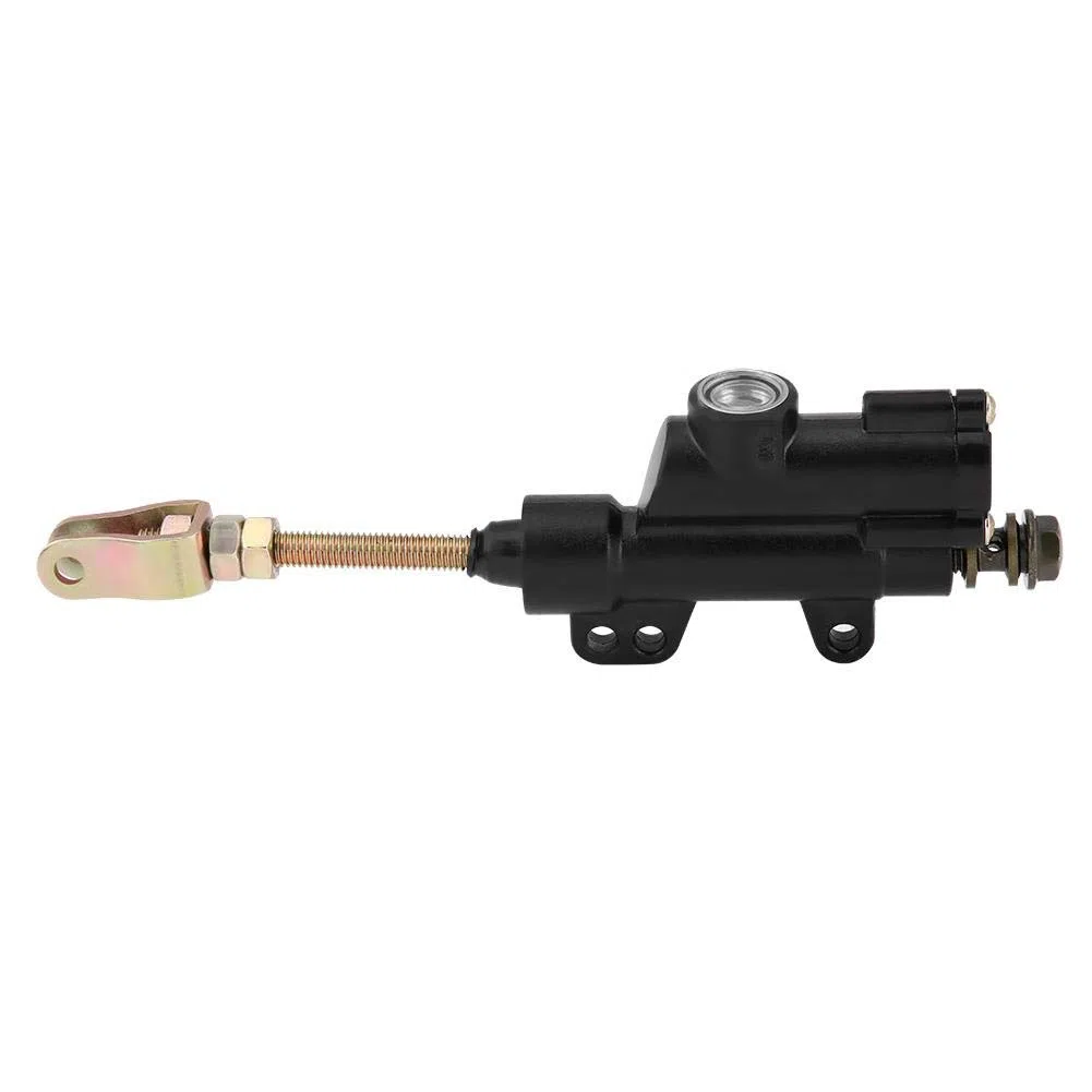 Cilindro de la Bomba de Freno Trasero, Keenso Cilindro Maestro de Freno Trasero Bomba Hidráulica Universal (Black)