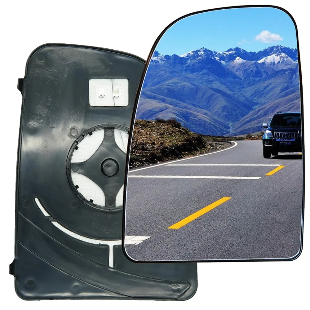 Espejo Retrovisor Coche Izquierdo, Retrovisor Exterior Coche Cristal de Retrovisor Calefactable Compatible con Ducato Jumper Boxer 2006-2021