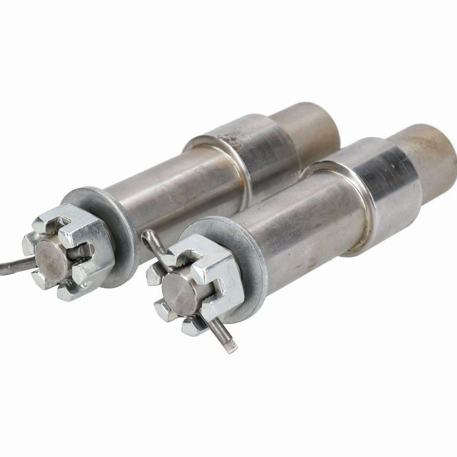AB Tools 2pq Carro Remolque Cubos de Ruedas, Ruedas y Ejes de mangueta 8" 4.00-8 500kg