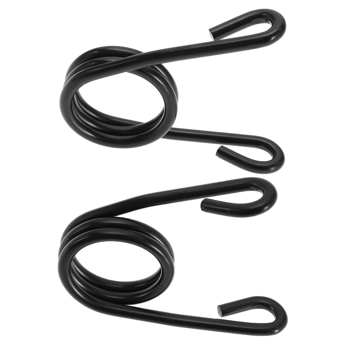 SG Store 2 resortes de asiento para motocicleta, tipo torsión, resortes de acero fijos, accesorios de repuesto para motocicleta, color negro