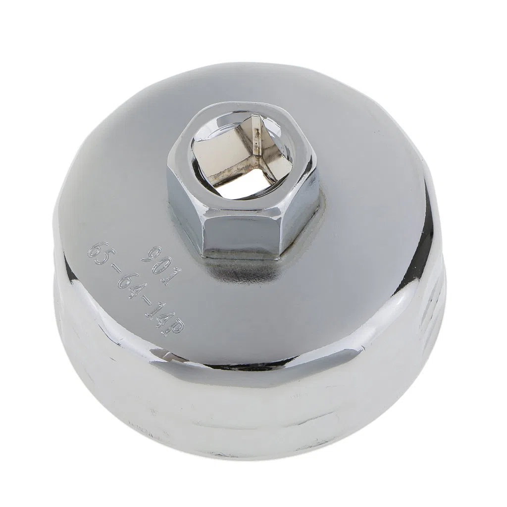 Llave de Vaso para Extracción de Filtro de Aceite de 65 Mm Y 14 Estrías, Modelo 901