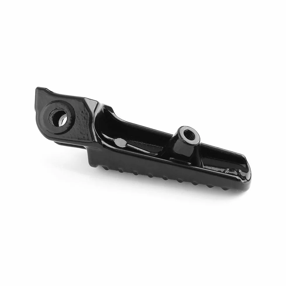 Reposapiés para moto, reposamanos delanteros de motocicleta, pedales de reposapies de moto reposa pies delanteros para CBR600 F4I CBR919 CBR1000 (negro)