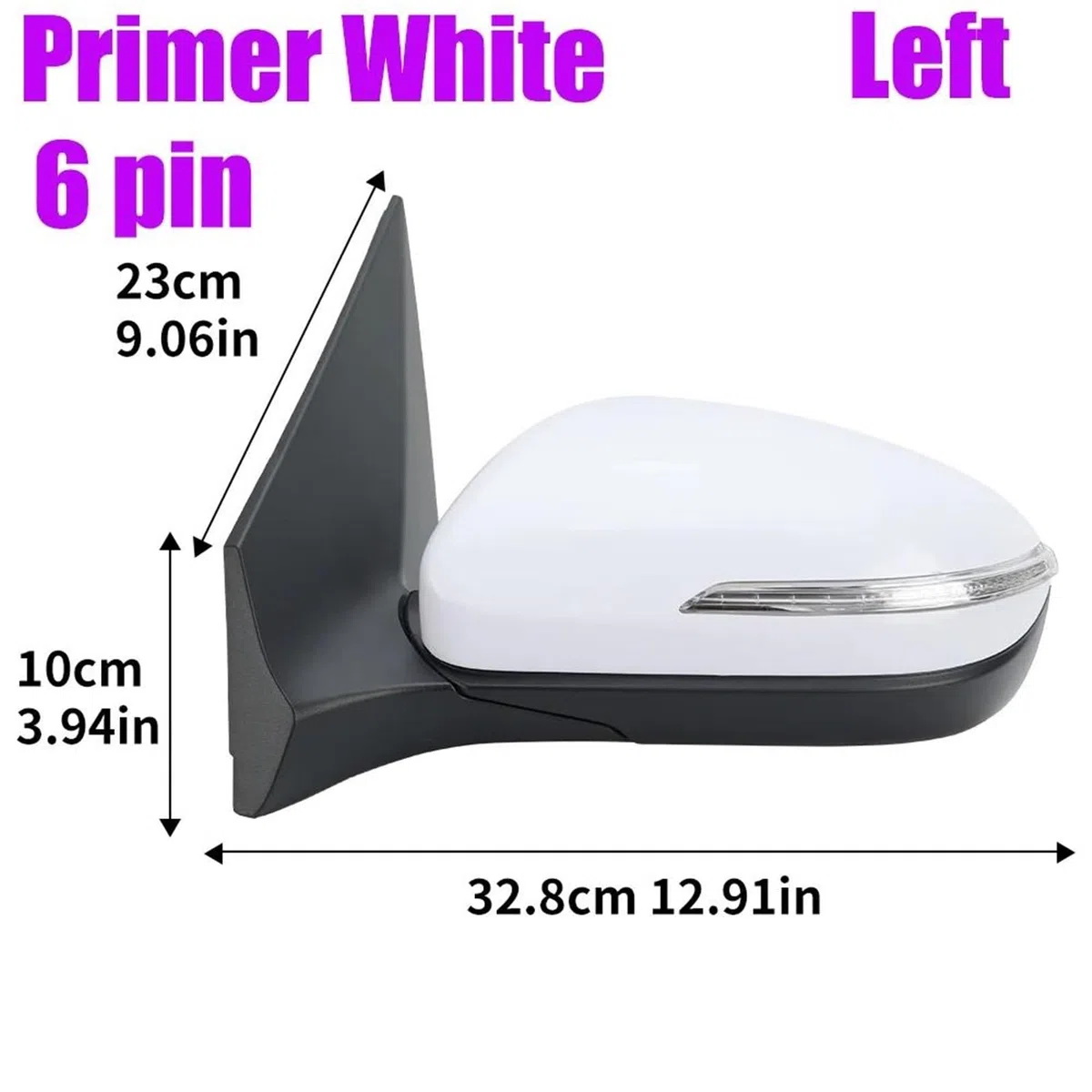 Espejo Retrovisor Lateral Para Hyundai I20 MK2 GB IB 2015-2020 (3/5/6/8 Pines), Plegable Manualmente, Con Intermitente Y Calefacción. Espejo Completo Espejos Exteriores