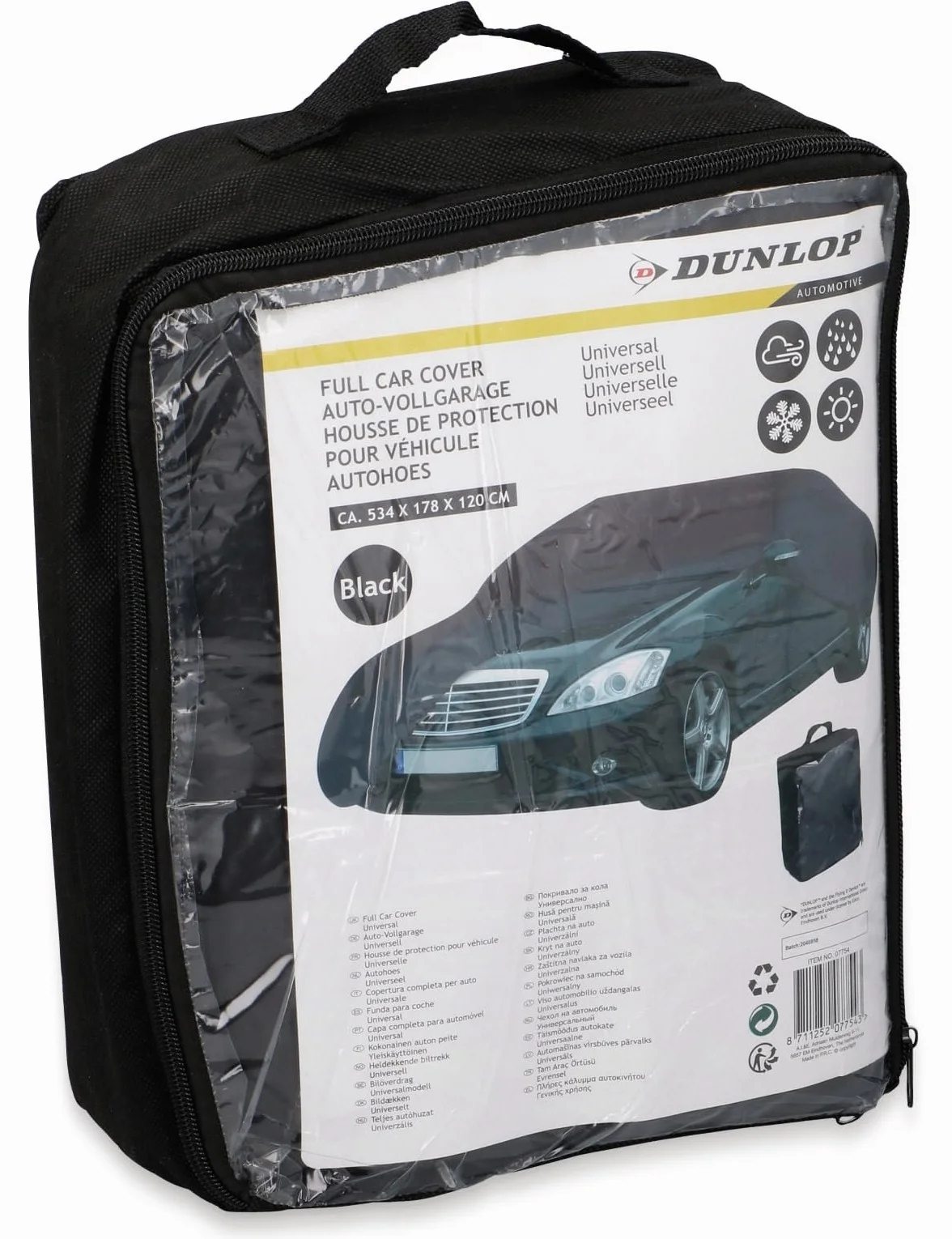 Dunlop 871125 - Lona Protectora para Coche
