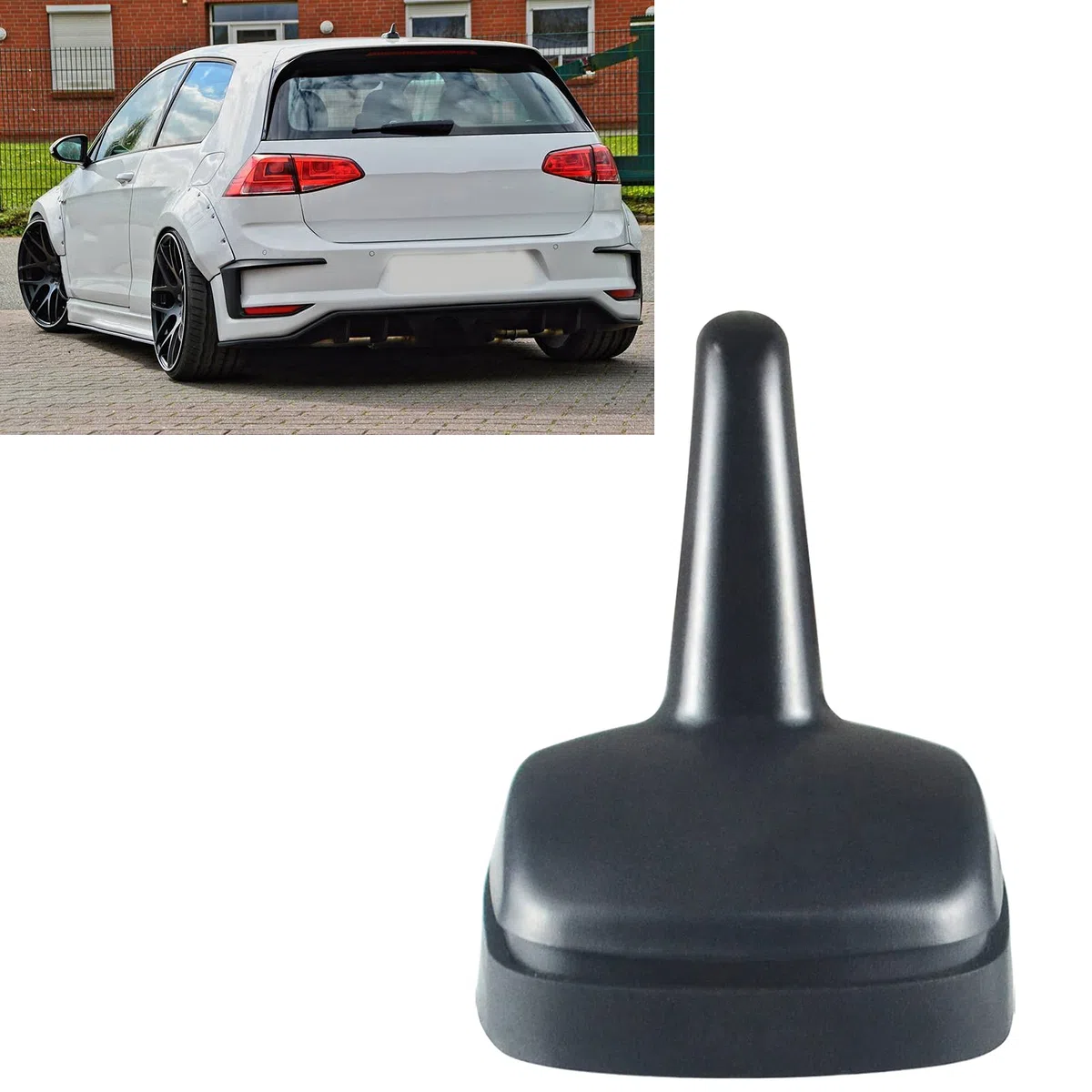 Antena de Aleta de tiburón Antena de Radio de Techo para Golf Passat Jetta TOURan Polo Skoda Seat