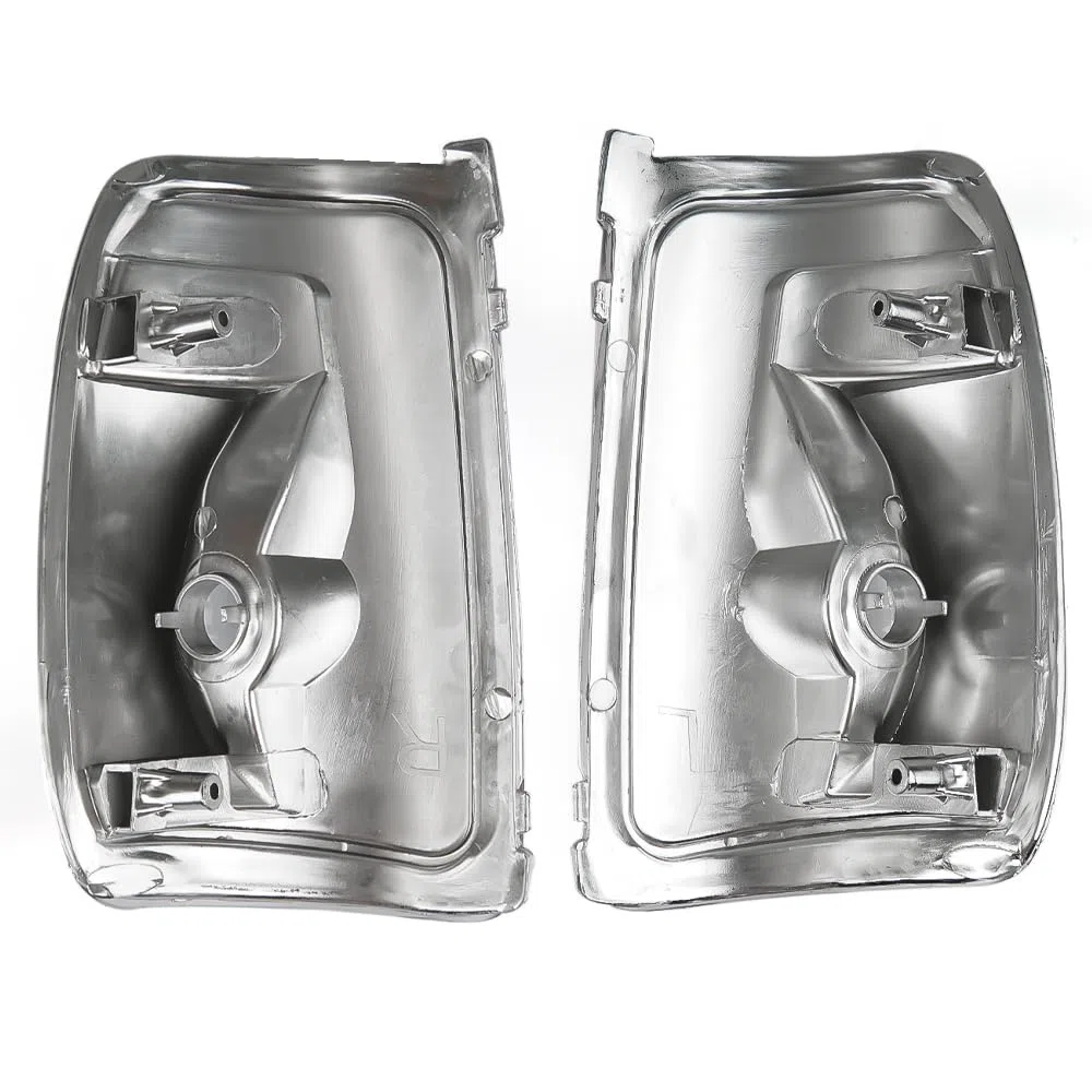 ROBUST - Juego de lentes de luz indicadora de espejo retrovisor transparente izquierdo y derecho para Ford Transit Mk8 2014-2019 BK3113B382AB BK3113B381AB 1847387 1847389