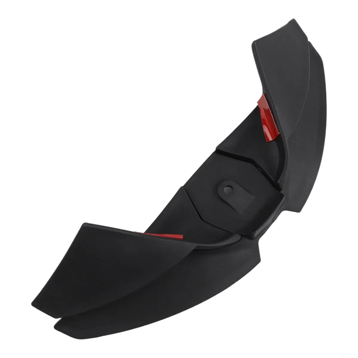 Kit de alerón delantero aerodinámico, para Yamaha MT-07 2024-2025, alerón delantero aerodinámico con aletas de baja carga descendente (negro)