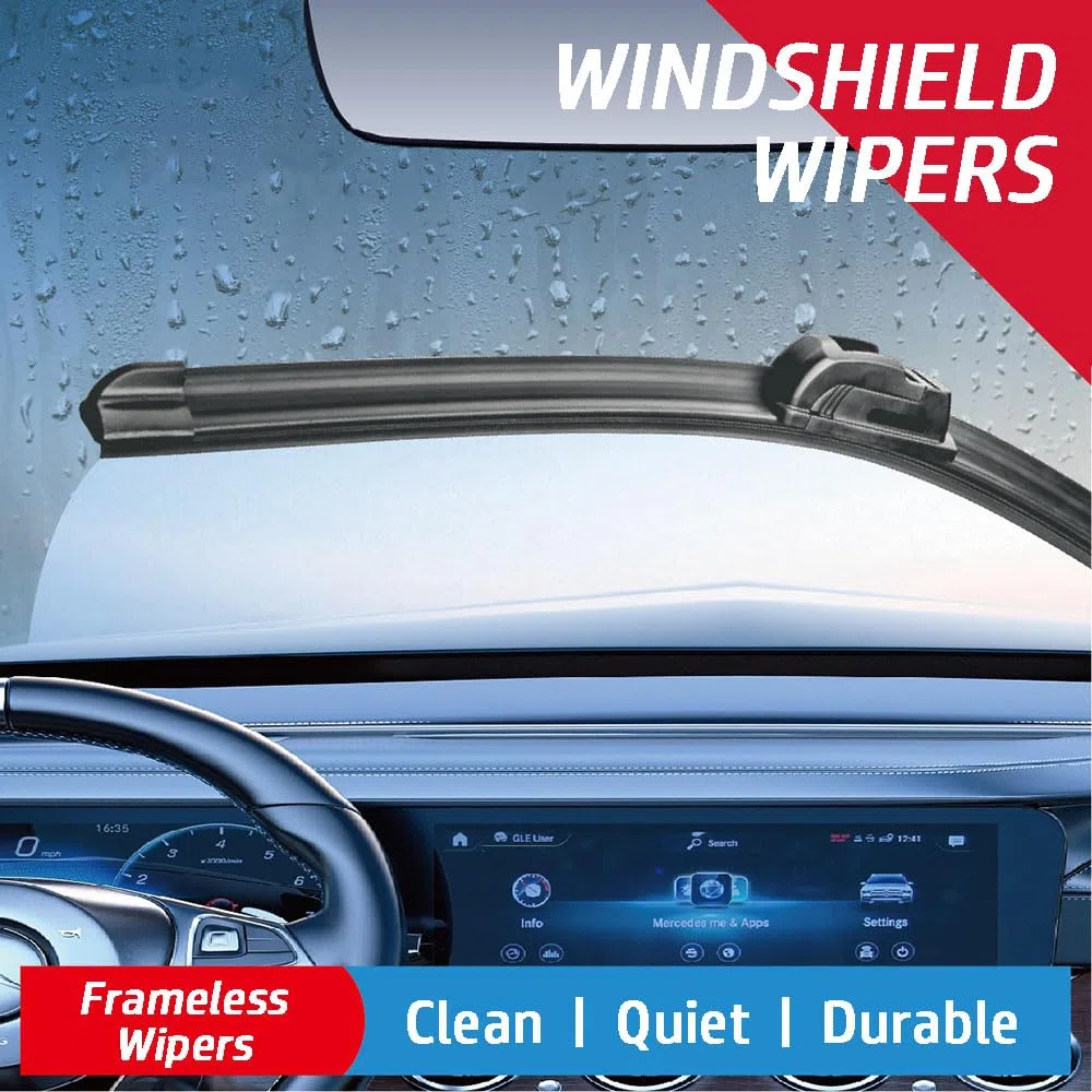 Juego de Escobillas Limpiaparabrisas Delanteras,para Volvo V40 2013-2019 26"/19",Visibilidad Todo Tiempo,Fácil Instalación