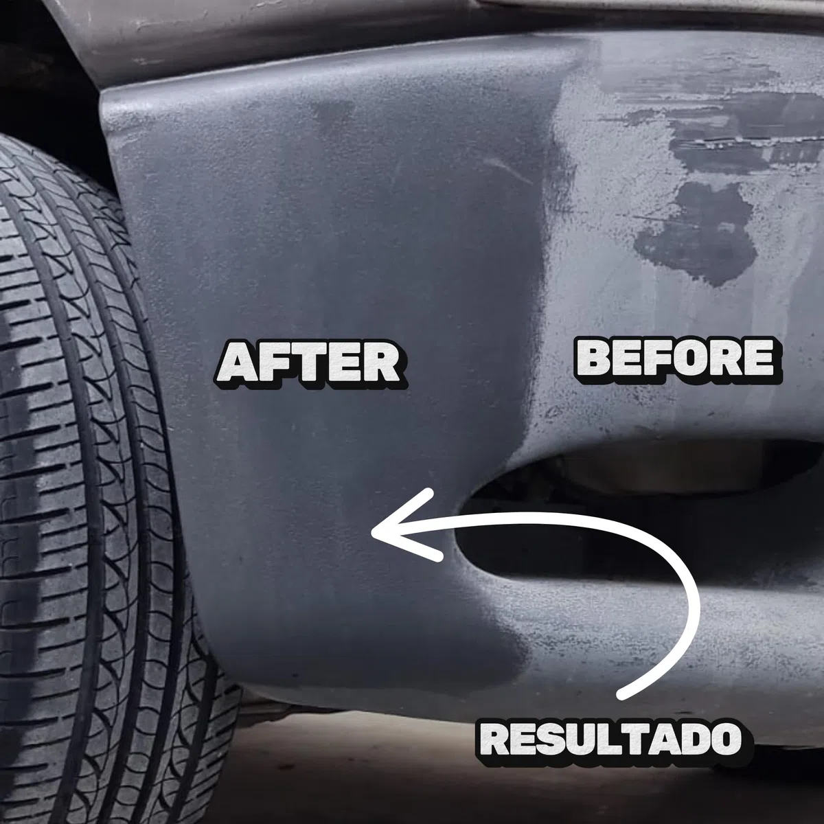 Renovador de Plásticos y Gomas. Restaura y Protege Plásticos y Gomas. Incluye Esponja Aplicadora. Fórmula Profesional y Biodegradable.