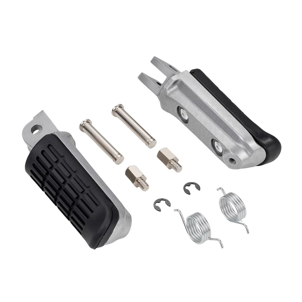 Estriberas Moto,Reposapies Trasero Moto para CB250F/400/600/750/900/919F/1300/1300SF/1000/1300X4 CBR1000F/750F VTR1000 VFR800 NT400/650