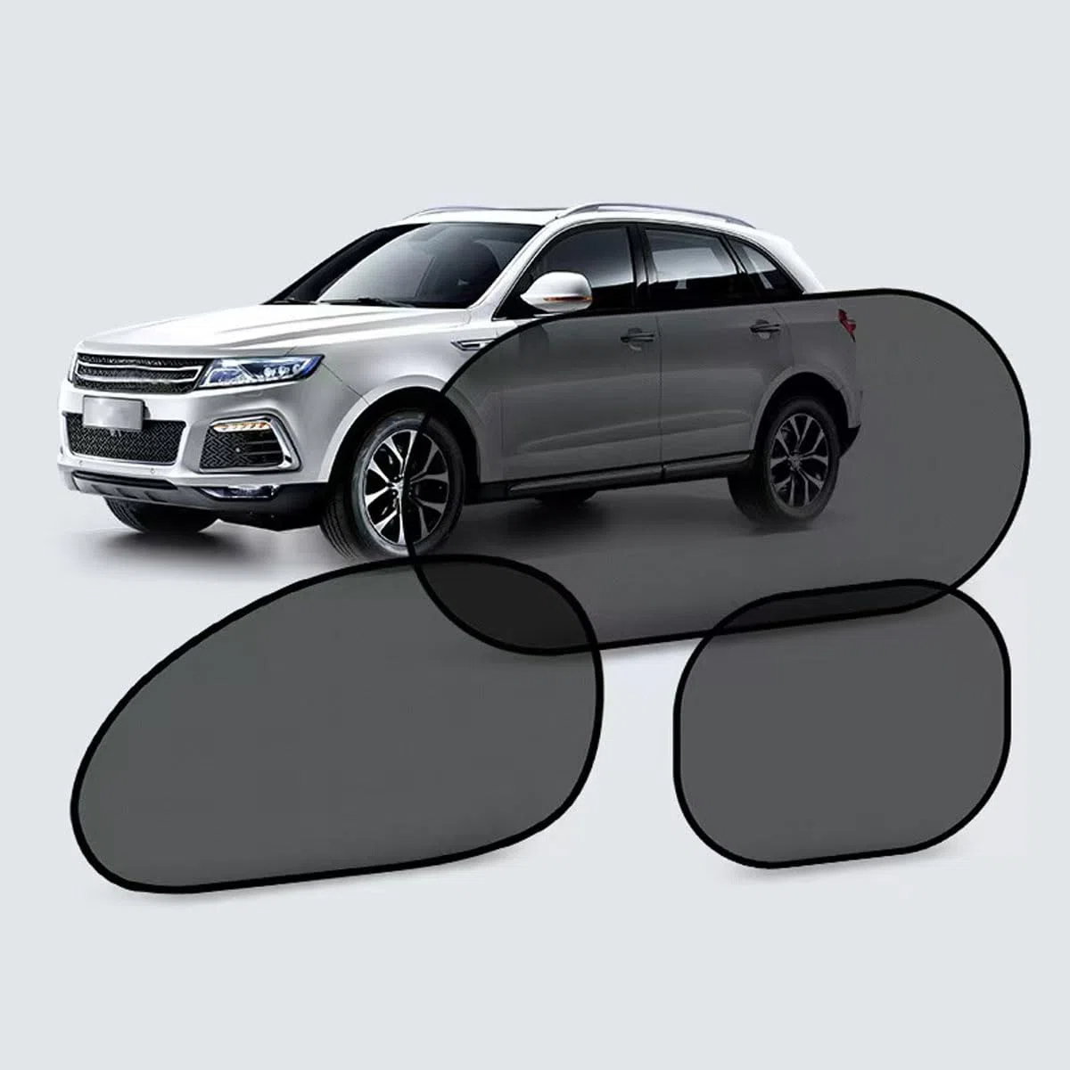 Coche Parasol Ventanas Laterales para Mini Aceman E 2024-, Parasoles Ventana Coche Coche Sun Shade Protección UV Accesorios