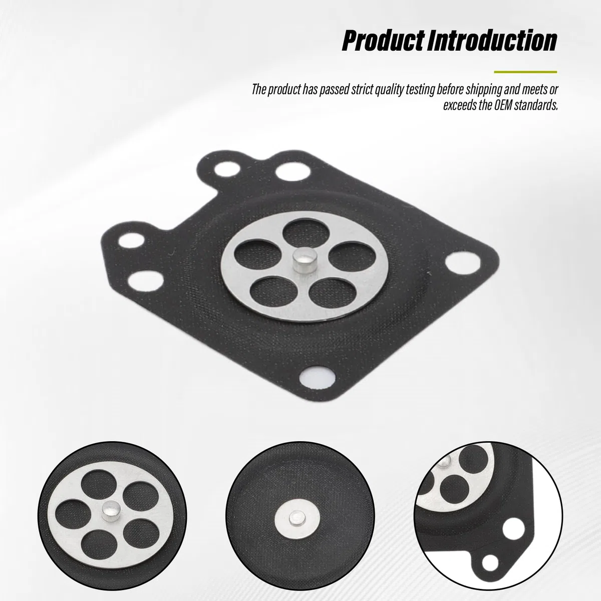 20pcs Juntas Membrana para Carburador para Motosierra WT WY WZ WA Series, Diafragma Kit 95-526 Walbro Reparación Recambios 95-526-8 95-526-9