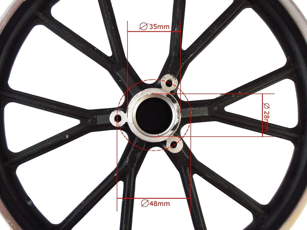 Llanta Orion - 10 Pulgadas (25,4CM) - Trasero -Sw- Mini Cross/Moto de 2-Takt