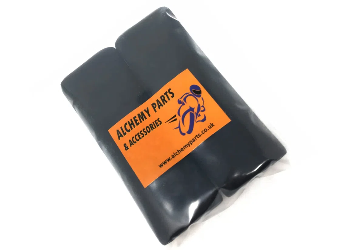 Alchemy Parts Fundas cómodas de espuma para motocicleta, con agarre suave para BMW, Suzuki, Yamaha, Triumph, antivibración, comodidad