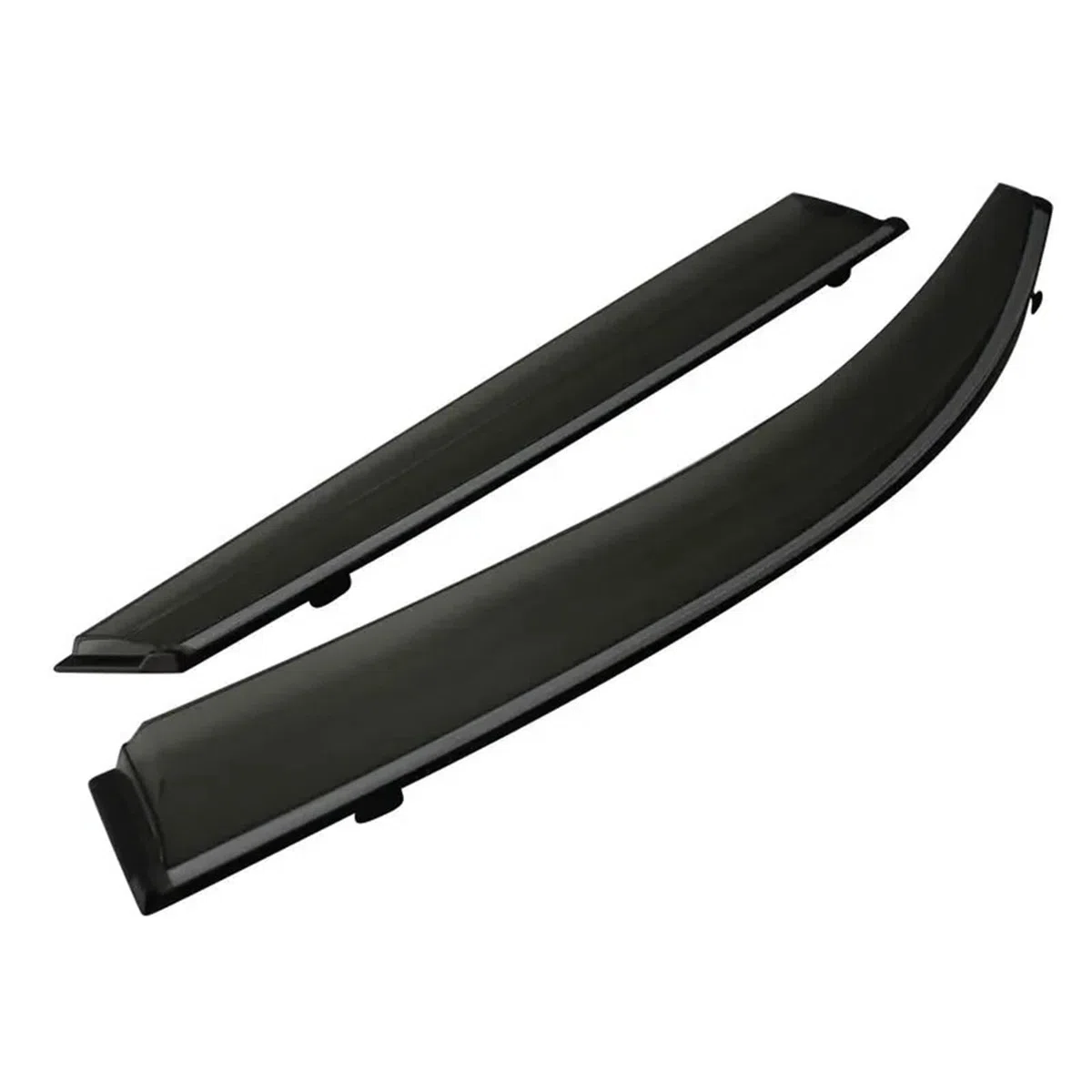 Deflector Viento ventanilla Deflectores De Ventana Lateral para Fabia Mk2 5J para MG 2008 2009 2010 2011 2012 2013 2014, Parasol Lluvia Y Sol, Deflector Protección(Chrome Strip)