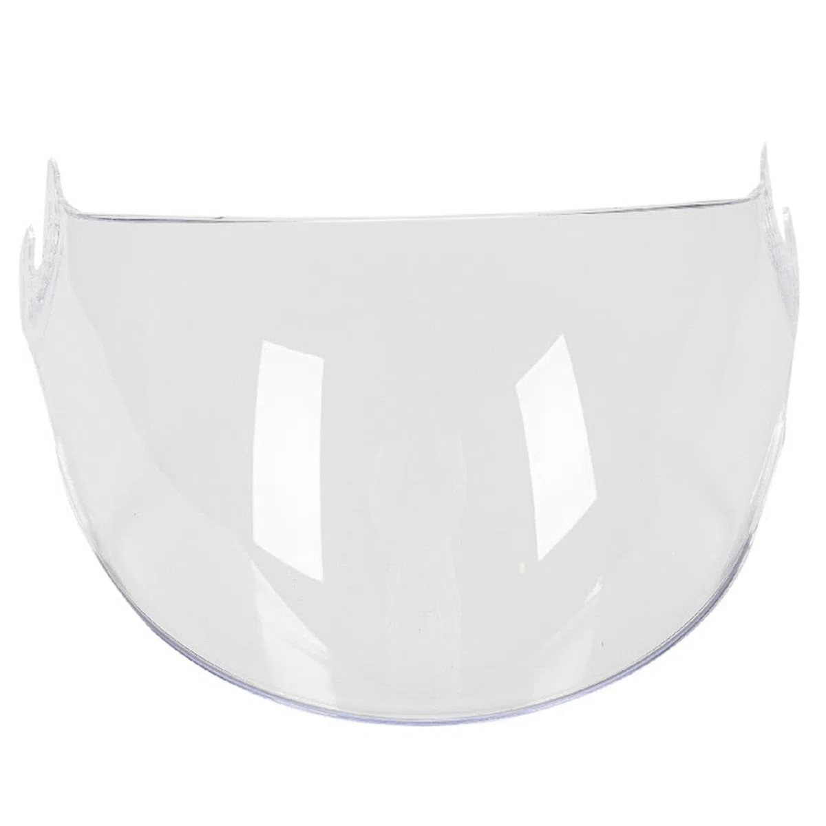 LS2 OF562 Lente de Reemplazo de Visera de Casco Moto Antiniebla y Antiarañazos, Cromo Plateado, Accesorios para Motocicleta - Transparente