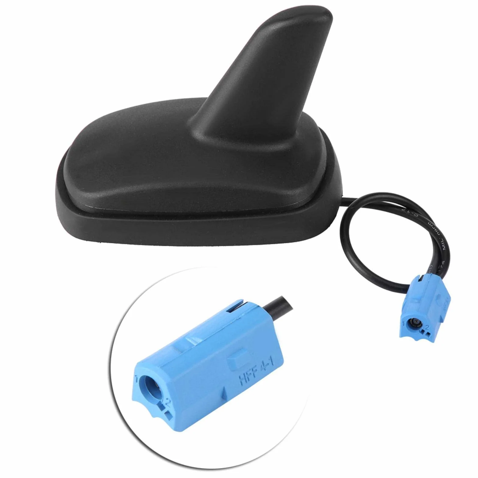 Antena para Techo de Coche, Antena de Aleta de tiburón para Techo de Coche, Compatible con Opel Astra Zafira Vauxhall Vectra, Accesorios de instalación y reparación de automóviles