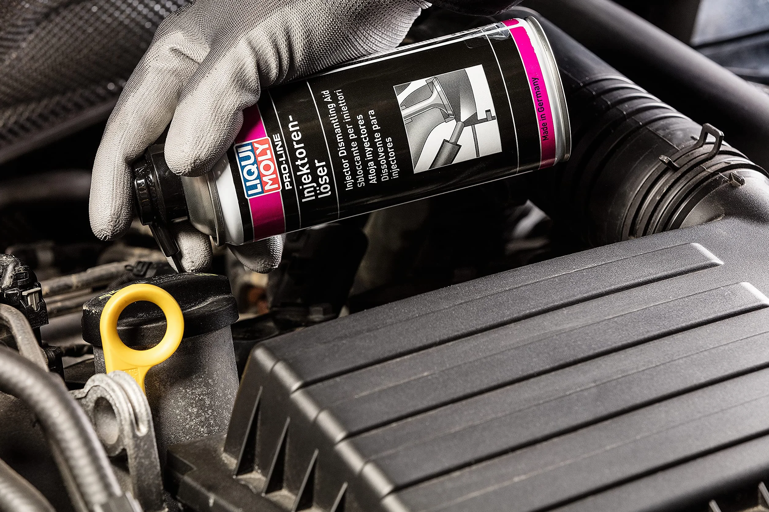 Liqui Moly Pro-Line Desgripante de inyectores y bujías, 400 ml, Protección de corrosión, Eliminación de óxido, SKU 3379