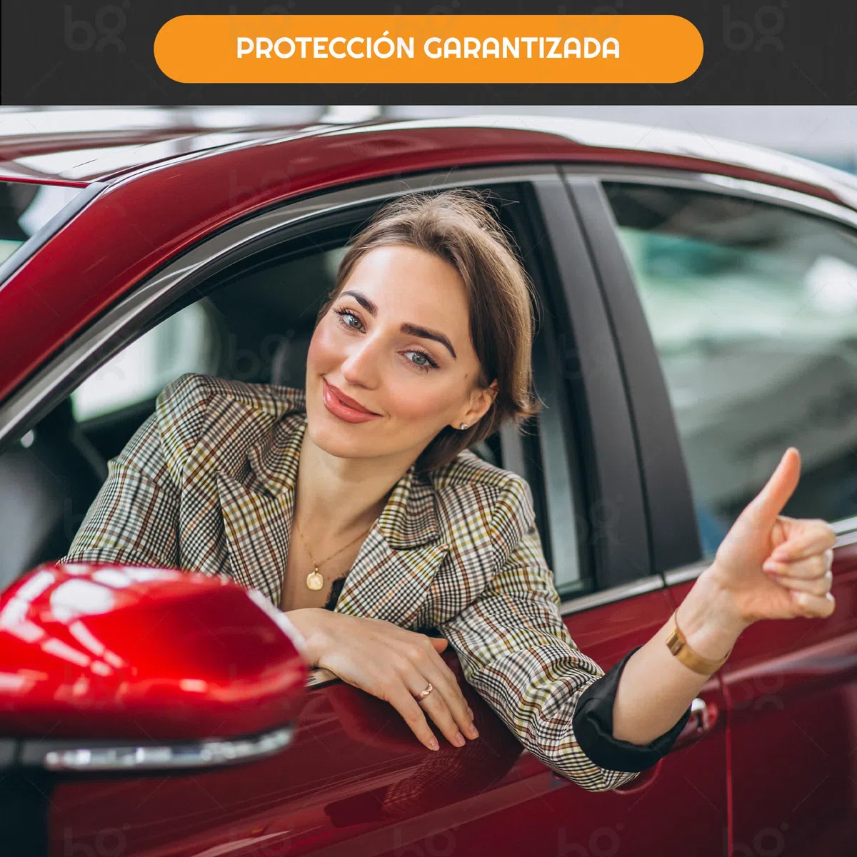 Protector Columnas Garaje |4 Unidades| Se Adapta a Columnas Circulares, Protector Parking Reflectante - Protector Puertas y paragolpes Coche (2 Ud 40x25x2cm Flexible + 2 Ud 25x20cm Lisas) (Amarillo)