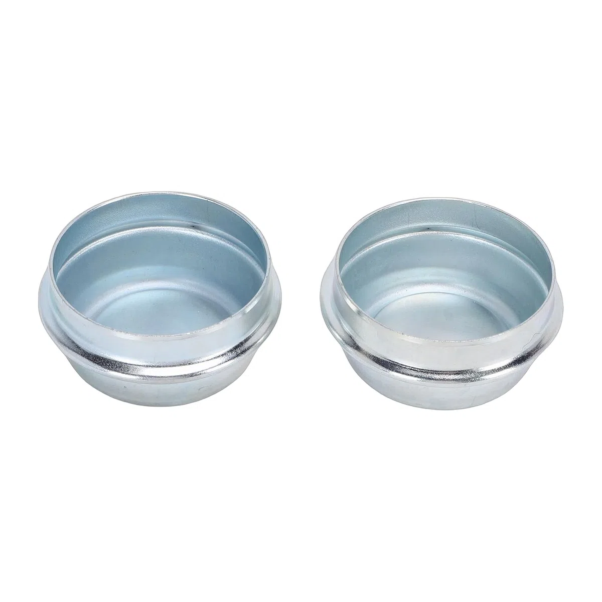 KIMISS Tapa Antipolvo para Eje de Remolque, Cubierta de Grasa de 48mm para Bujes de Rueda de Remolque Alko, Protección Duradera de Acero Galvanizado, 2 uds.
