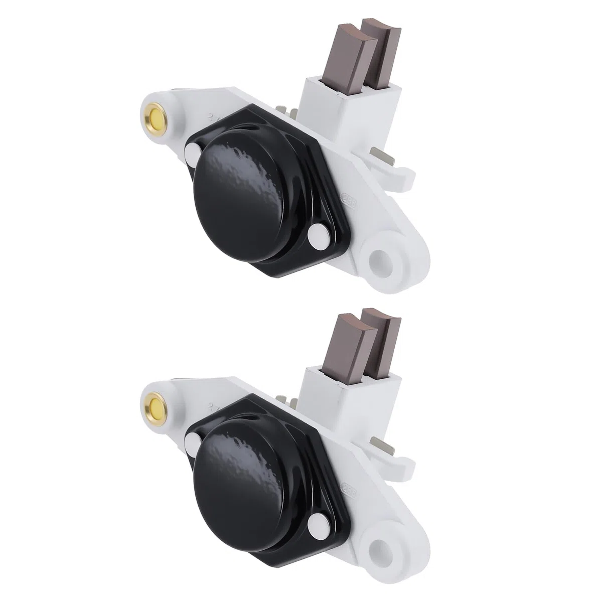 EMSea 2 piezas de repuesto para regulador de alternador 1197311090 compatible con Audi compatible con Opel