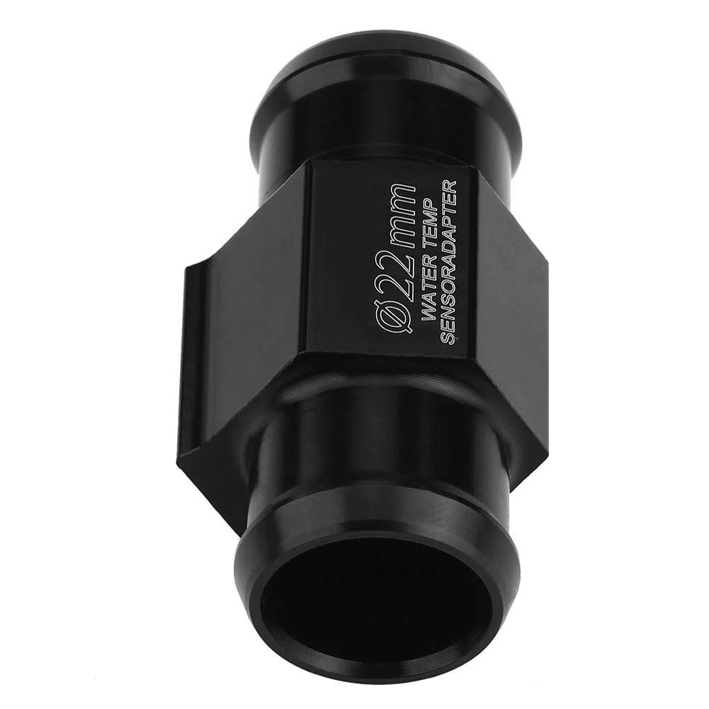 Medidor de temperatura del agua Medidor de temperatura Junta de manguera Adaptador del medidor del sensor de manguera para motocicleta(22mm)