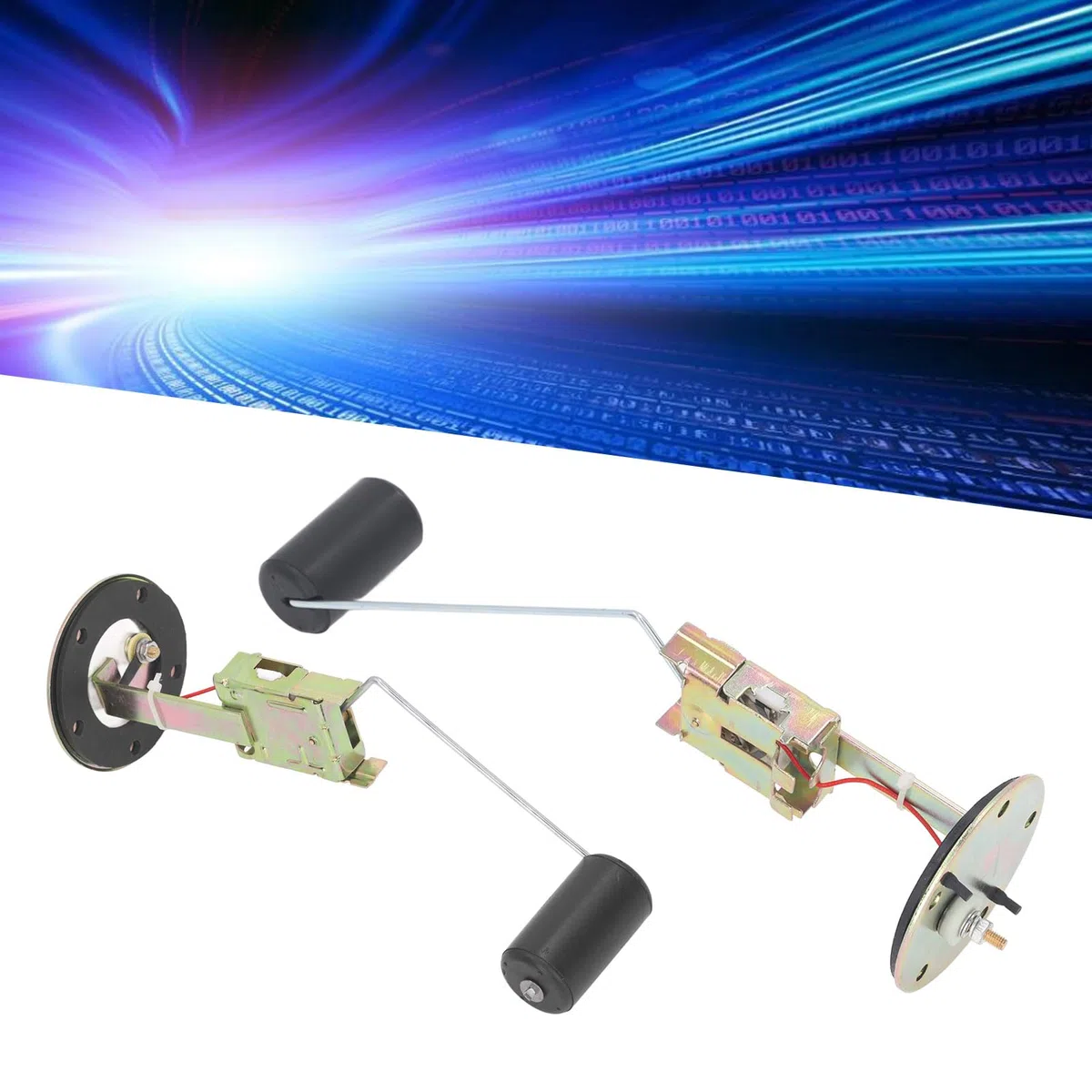 Unidad Emisora ​​de Indicador De Combustible Para Automóvil, Sensor De Nivel De Combustible Universal De Alta Precisión ABS De Cobre Para Tractor Generador De Carretilla Elevadora De Automóvil(200mm)