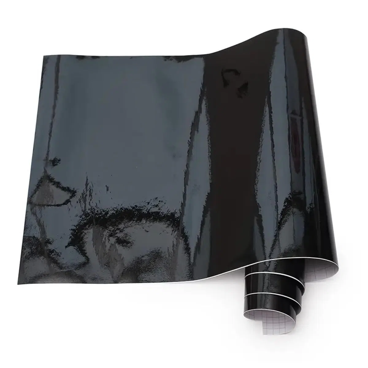 300cm x 30cm Vinilo para Coche Vinilo Adhesivo Coche de Protección para Interior/Exterior del Auto, Moto, Bicicleta (Negro Brillo, 150cm x 50cm)