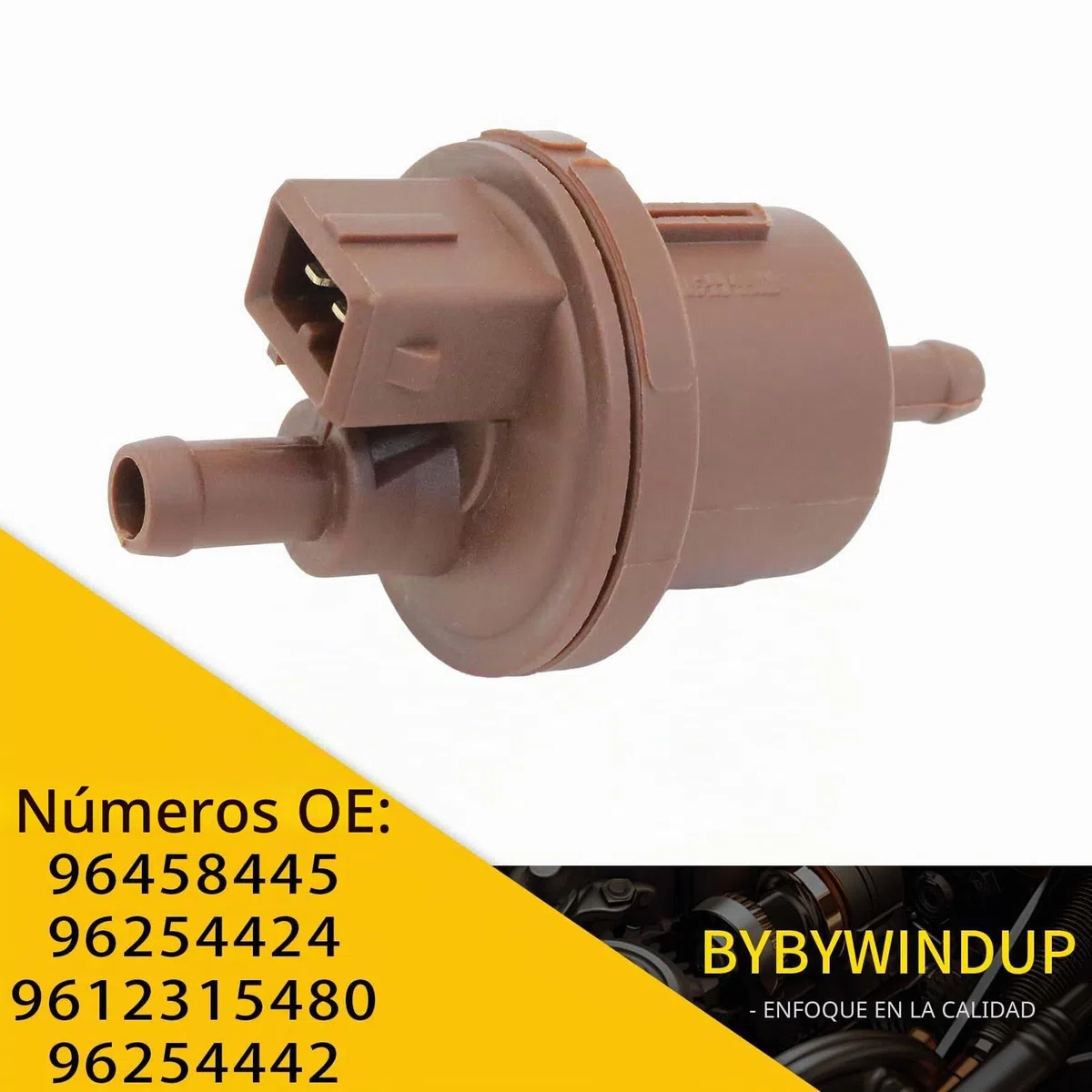 Válvula solenoide Canister compatible con Peugeot 206 207 306 307 406 407 508 607 807 Citroen C2 C3 C4 C5 C6 C8 Picasso Reemplazo para 16287G, 1628.7G