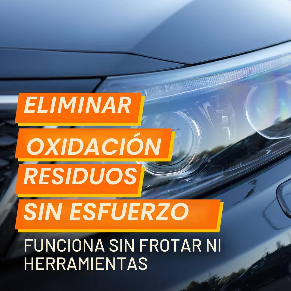 Armor All Kit Restaurador de Faros - Solución Rápida y Sencilla para Faros como Nuevos, Sin Necesidad de Papel de Lija ni Herramientas, Limpia y Protege en 2 Pasos, Incluye Protección UV