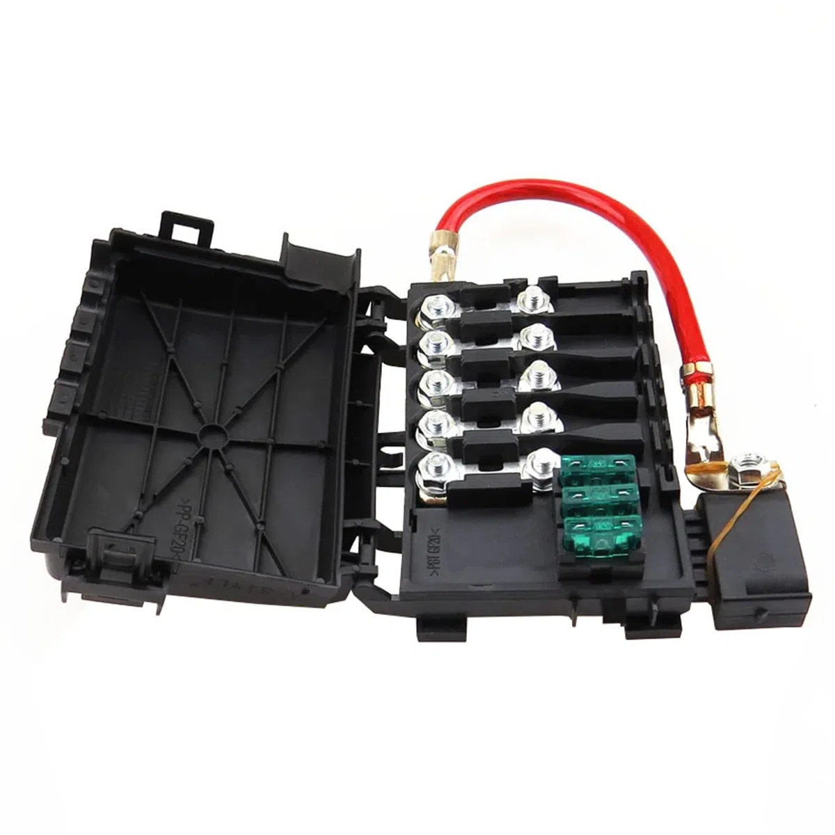 Caja de fusibles para batería, portafusibles, repuesto para A3 8L1 1996-2003 Toledo II Leon I Ibiza III Golf IV, Número de pieza 1J0937617D 1J0937550A
