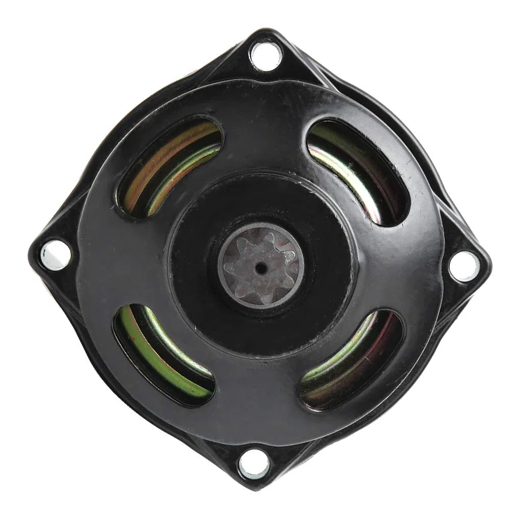 Ymiko Carcasa de Campana de Embrague, Carcasa de Campana de Embrague de Moto Piñón de piñón de 7 Dientes Compatible con MiniMoto 25h