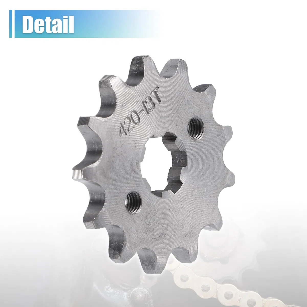 QUARKZMAN 420 Estilo 13t Dientes 17mm Id Motor Frontal Piñón Juego para Motocicleta