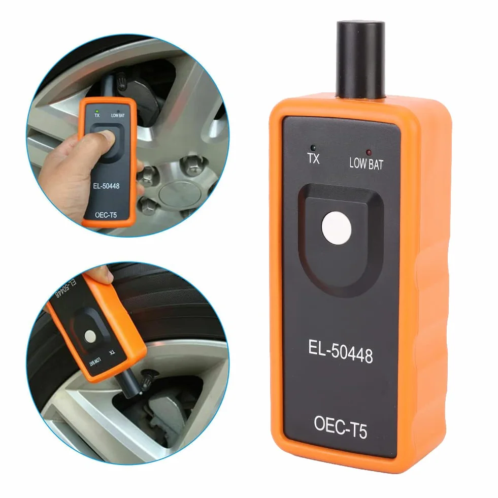 Herramienta de Reaprendizaje TPMS, Sensor Universal de Monitor de Presión de Neumáticos de Coche, Herramienta de Activación de Reaprendizaje de Reinicio TPMS, Herramienta de