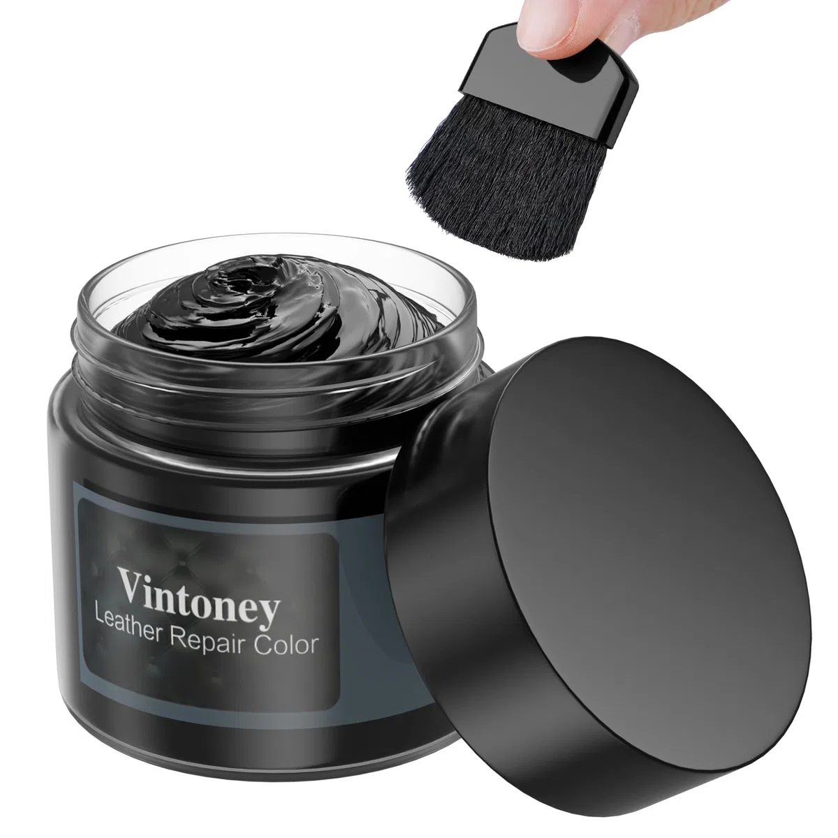 Bálsamo Recolorante de Cuero, Crema Reparadora de Cuero para Limpiador de Cuero para Proteger y Restaurar Adecuado para ser utilizado en Sofá de Piel, Chaqueta, Zapatos e Interior del Coche